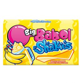 Жевательная резинка "Big Babol Shakies Banana" со вкусом бананового коктейля